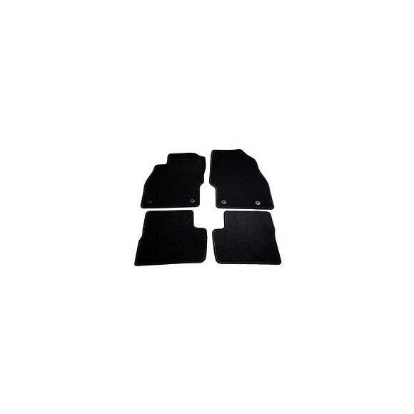 Ensemble De Tapis De Voiture 4 Pcs Pour Opel Corsa D - Pièces Détachées Pour Véhicules - Entretien Et Décoration De Véhic