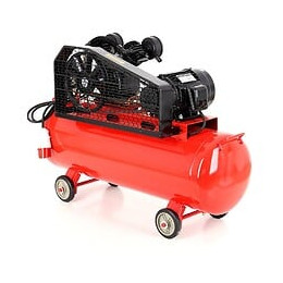 Dcraft - Compresseur À Huile - Capacité 200 L - Alimentation 380v/50hz - Débit 690 L - Rouge