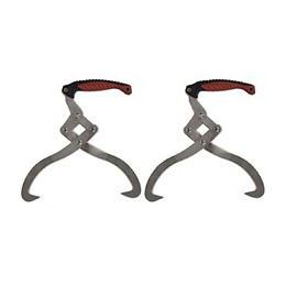 2 Pièces Crochet De Levage Pince À Bois Avec Poignée Tpr - Menthe