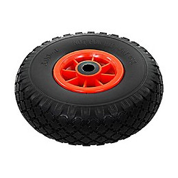 Roue De Diable 2 Pcs Pu Solide 3.00-4 (260 X 85 Mm) - Noir - Ascenseurs Et Monte-charge - Monte-charge, Grues Et Chariots - Noi