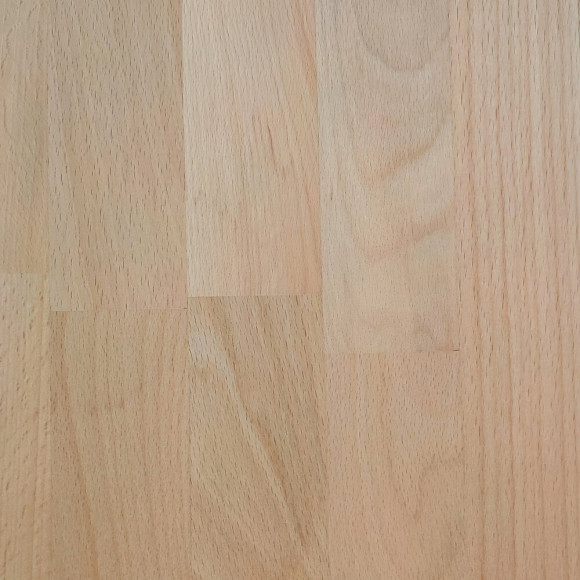 Plan De Travail Hêtre Massif Lamellé Collé Abouté 2000 X 650 X 38 Mm - Fsc 100%.