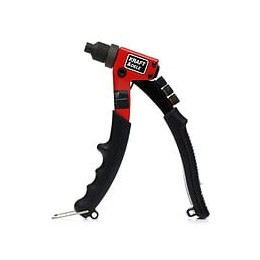 Dcraft - Riveteuse Manuelle - 4 Embouts Interchangeables - 200 Mm - Outil Pour Rivets Aveugles - Noir