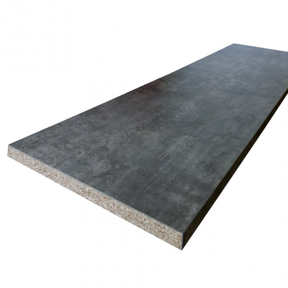 Plan De Travail Stratifié Minéral 3000 X 650 X 38 Mm - Pefc 75%.