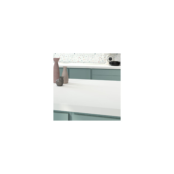 Plan De Travail Stratifié Blanc 2770 X 640 Ep 28 Mm - Pefc 75% .