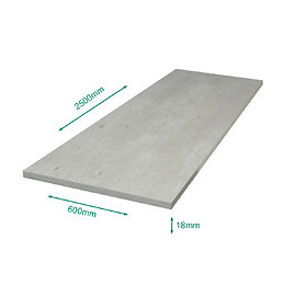 Tablette Mélaminé Granulo 2500 X 600 X 18 Mm .