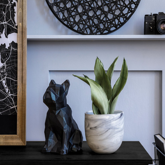 Tablette Mélaminé Elegant Black 1200 X 400 X 18 Mm .