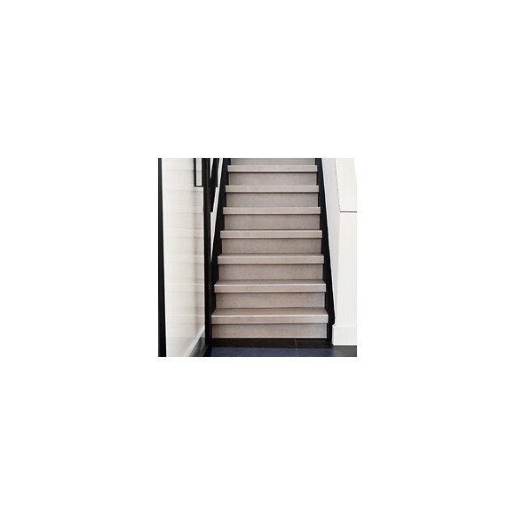 Lot De 3 Planches Palier Rénovation D'escalier Stratifié Light Grey 2050 X 225 X 8 Mm