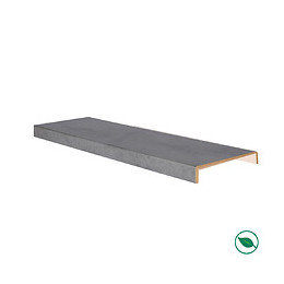 Marche Rénovation D'escalier Xxl Stratifié Dark Grey 1300 X 610 X 5,6 Mm