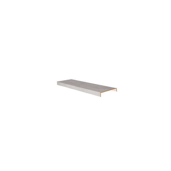 Marche Rénovation D'escalier Xxl Stratifié Light Grey 1300 X 610 X 5,6 Mm