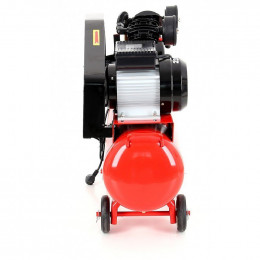 Dcraft - Compresseur À Huile - Capacité 50 L - Alimentation 230v/50hz - Débit 480 L - Rouge