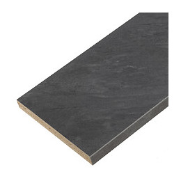 Plan De Travail Stratifié Ardoise Foncé 2750 X 640 X 28 Mm - Pefc 75%.
