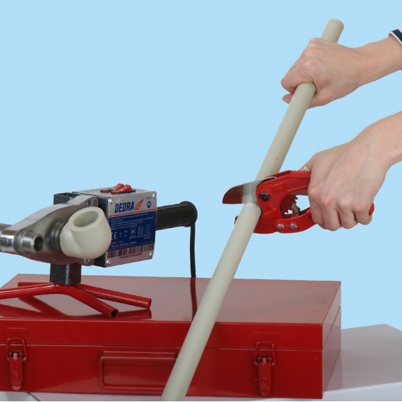 Dtools - Appareil À Souder Pour Tuyaux En Plastique 800/1500 W - Température Maxi 300 °c - Soudage Tuyaux - Bleu