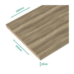 Plan De Travail Stratifié Ambiance Chêne Authentique 1850 X 610 Ep 28 Mm - Pefc 75% .