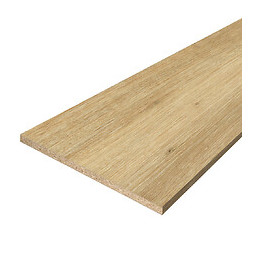 Tablette Couleur Chêne Nature 1200 X 400 X 18 Mm - Pefc 75% .