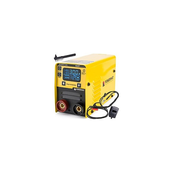 Power Tool - Poste À Souder Tig-lift / Mma 300a - 7,8 Kva - 230 V / 50 Hz- Avec Affichage Lcd - Jaune