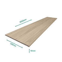 Tablette Couleur Dakota 2500 X 400 X 18 Mm - Pefc 75% .