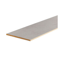 Lot De 3 Contremarches Rénovation D'escalier Stratifié Light Grey 1300 X 200 X 8 Mm