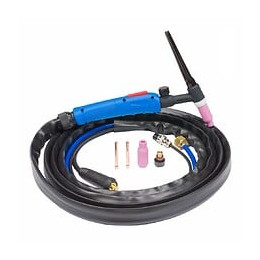 Power Tool - Torche De Soudage  Tig-lift - Poignée Wp-17v - Débit De Gaz 5-12 L/min - Longueur 4m - Noir