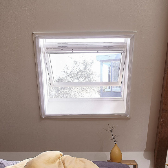 Moustiquaire Maille Fenêtre De Toit Blanc Basic 140 X 120 Cm.