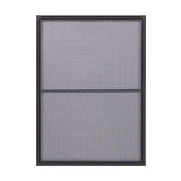 Moustiquaire Kit Cadre Fenêtre Blanc Standard + Moustiquaire Grise 120 X 100 Cm.