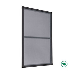 Moustiquaire Kit Cadre Fenêtre Blanc Standard + Moustiquaire Grise 150 X 120 Cm.