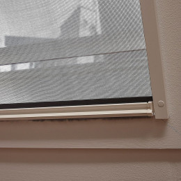 Moustiquaire Enroulable Comfort Blanc 155 X 134 Cm .