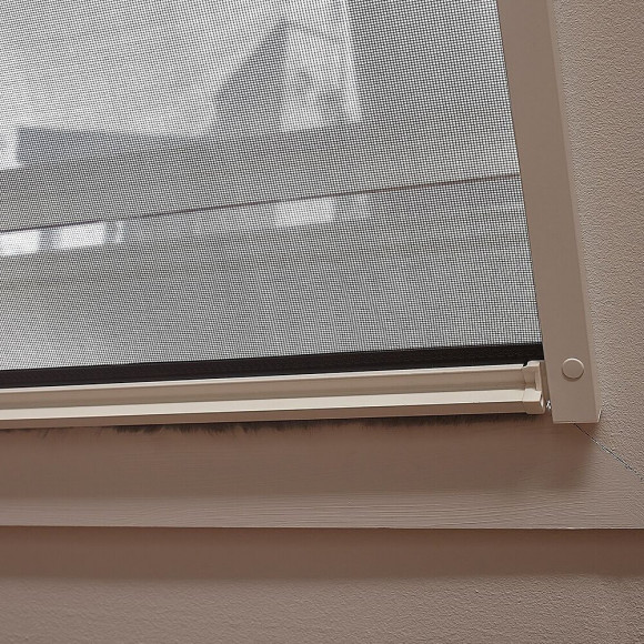 Moustiquaire Enroulable Comfort Blanc 155 X 134 Cm .