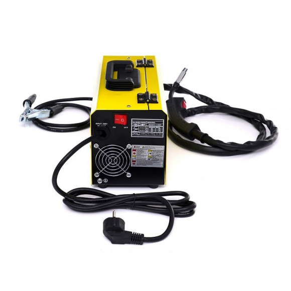 Dcraft - Poste À Souder Mig/mag 40-200a - 230v 50/60hz - 6,1 Kva - Igbt - Jaune