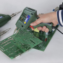 Dtools - Fer À Souder Électrique 175w 230 V - Température 600 °c - Pistolet À Souder Soudage Soudure - Noir