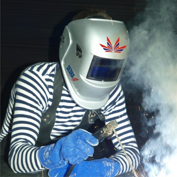 Dtools - Cagoule De Soudure Automatique 9-13 Din - Visière 98x43mm  - Casque Soudage Assombrissement Automatique - Casque Soud