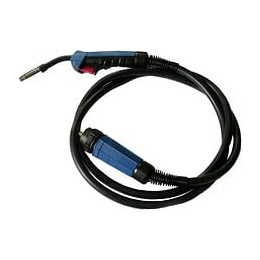 Dtools - Torche De Soudage Mig Euro - Torche Soudure Mig Mag Euroconnecteur - Courant Max 200a - 2.5m - Noir