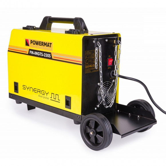 Power Tool - Poste À Souder Inverter 230a -  Soudage Mig Mag Mma Lift-tig - Synergy Dual Pulse - Technologie Igbt - Jaune