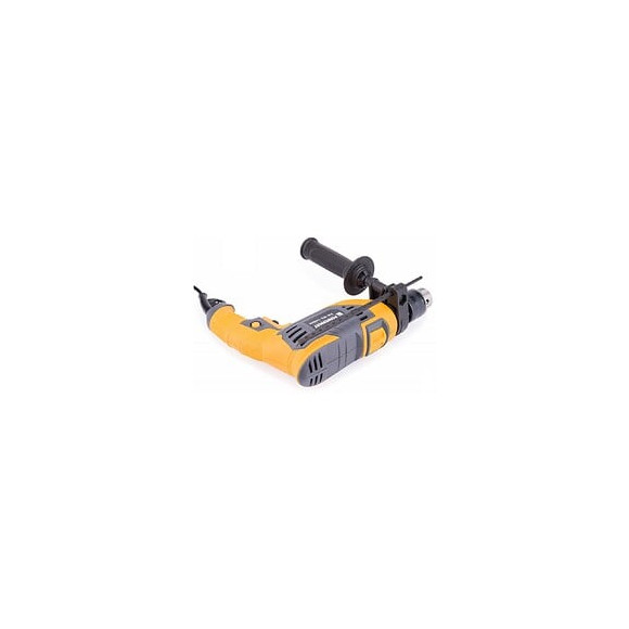 Power Tool - Perceuse 1600w - Mandrin Denté - Rotation À Vide 0-3000tr/min - Fréquence De Frappes 44800/ Min - Jaune