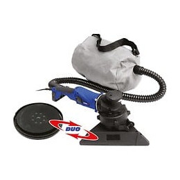 Dtools - Ponceuse À Gypse Triangulaire + Extraction De La Poussière - Puissance 1010w - Vitesse 1950 Tr/min - Bricolage Ateli