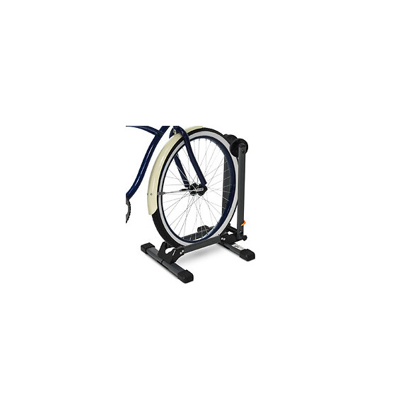 Râtelier Vélo Range Vélo Pliable Métal Noir Dim. 39l X 35l X 45,5h Cm