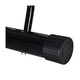 Râtelier 2 Vélos Modulable Dim. 54l X 60l X 57h Cm Acier Époxy Noir