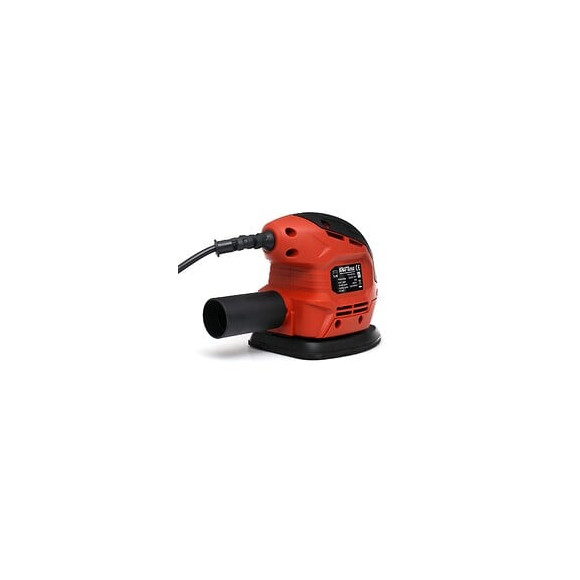 Dcraft - Ponceuse Triangulaire Filaire - Puissance 900w - Vitesse 1400rmp - Ponceuse Vibrante - Rouge