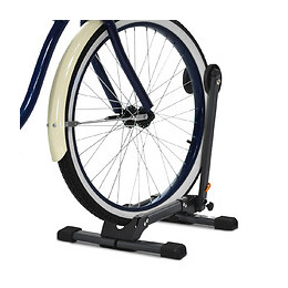 Râtelier Vélo Range Vélo Pliable Métal Noir Dim. 39l X 35l X 45,5h Cm
