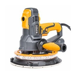 Power Tool - Ponceuse Électrique Murs + Plafonds - Puissance 1400w - Tête Avec Éclairage Led 360° - Ponçage Cloisons Sèch