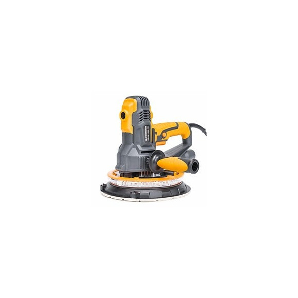 Power Tool - Ponceuse Électrique Murs + Plafonds - Puissance 1400w - Tête Avec Éclairage Led 360° - Ponçage Cloisons Sèch