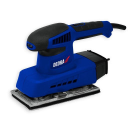 Dtools - Ponceuse Orbitale 240 W - Vitesse D'oscillation 6 000-13 000/min - Abrasif 90 X 182 Mm - Bac À Poussière - Bleu