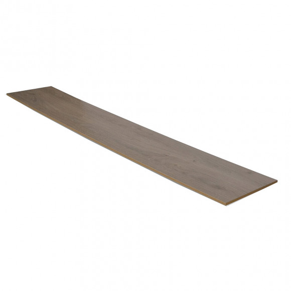 Lot De 2 Contremarche Stratifié Chêne Gris 1000 X 200 X 8 Mm