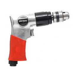 Dcraft - Perceuse À Air Comprimé Pneumatique - Mandrin 3/8" 10mm - Vitesse 1800tr/min - 6,3 Bar/90psi - Orange