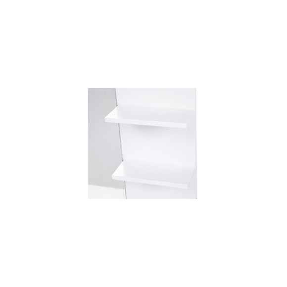 Miroir De Salle De Bain Avec Étagères - 2 Étagères Latérales + Grande Étagère Inférieure - Kit Installation Fourni - Md