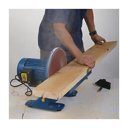 Dtools - Ponceuse À Disque - Puissance 750 W - Table Inclinable 0-45 ° - Diamètre Du Disque 305 Mm - Outil Bricolage Atelier