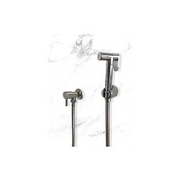 Ensemble Douchette Hygiénique Pour Wc Avec Robinet D'arrêt