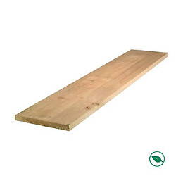 Tablette Hêtre Massif Lamellé Collé Abouté 1200 X 300 X 18 Mm - Fsc 100%.