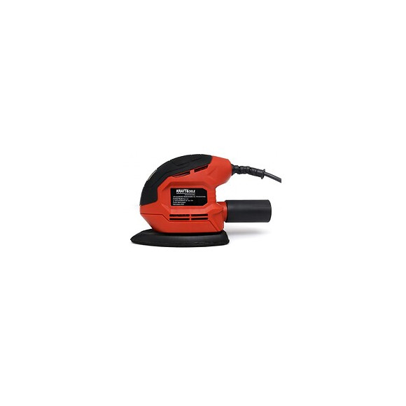 Dcraft - Ponceuse Triangulaire Filaire - Puissance 900w - Vitesse 1400rmp - Ponceuse Vibrante - Rouge