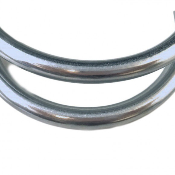 Tuyau Flexible En Pvc Lisse Argent, 200 Cm