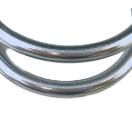 Tuyau Flexible De Douche En Pvc Lisse Argent, 150 Cm